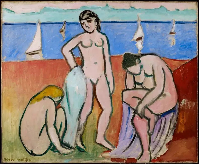 Trois Baigneuses - Henri Matisse