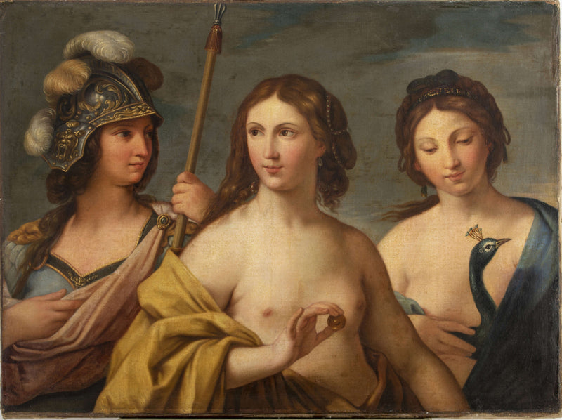 Trois déesses (Minerve, Vénus et Junon). - Simon Vouet