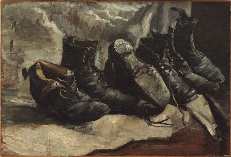 Trois paires de chaussures, F332 – Vincent van Gogh