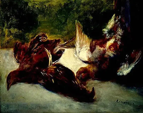 Trois perdrix - Pierre-Auguste Renoir