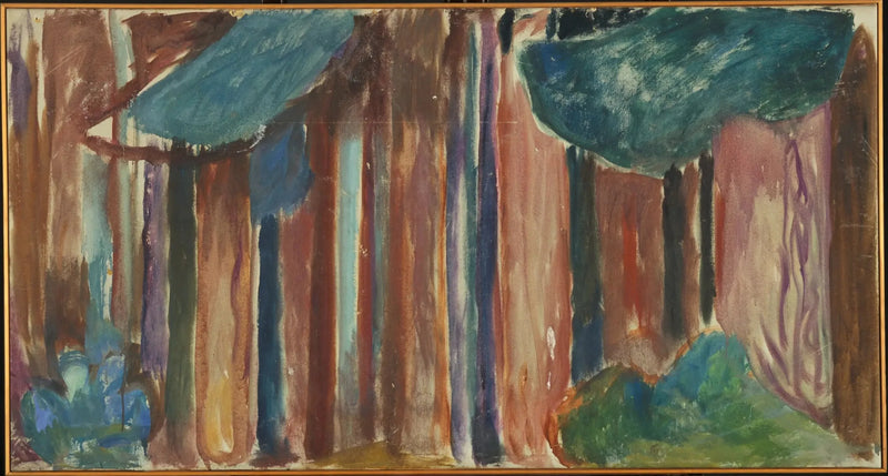 Troncs d'arbre - Edvard Munch