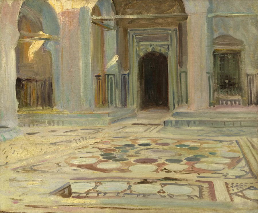 Trottoir, Le Caire - John Singer Sargent