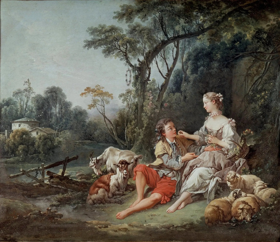 Tu penses aux raisins ? - François Boucher