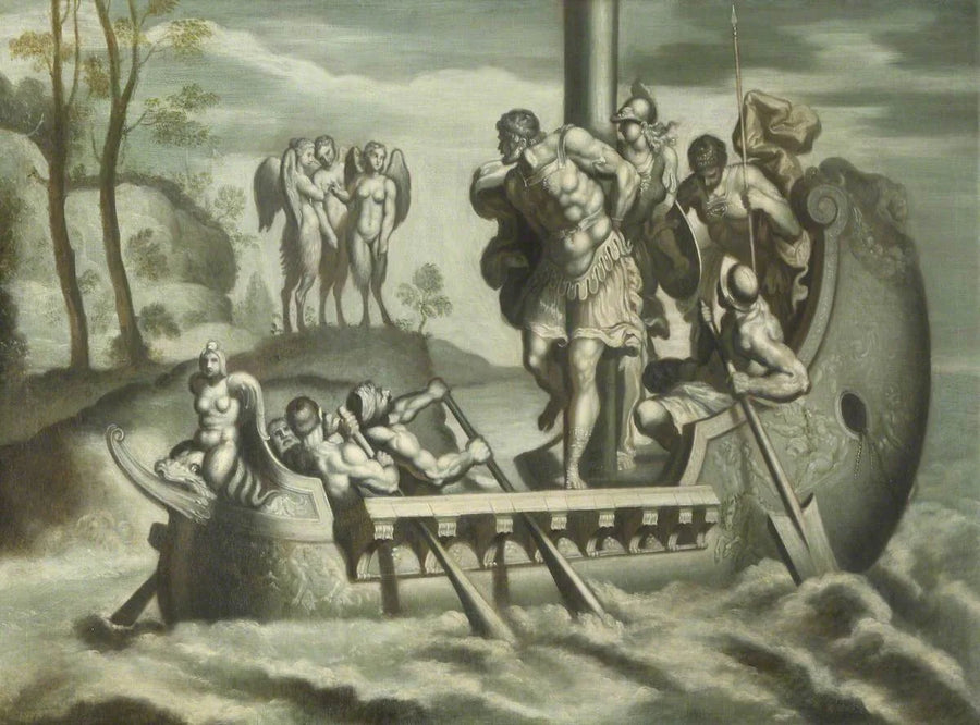 Ulysse et les sirènes - Annibale Carracci