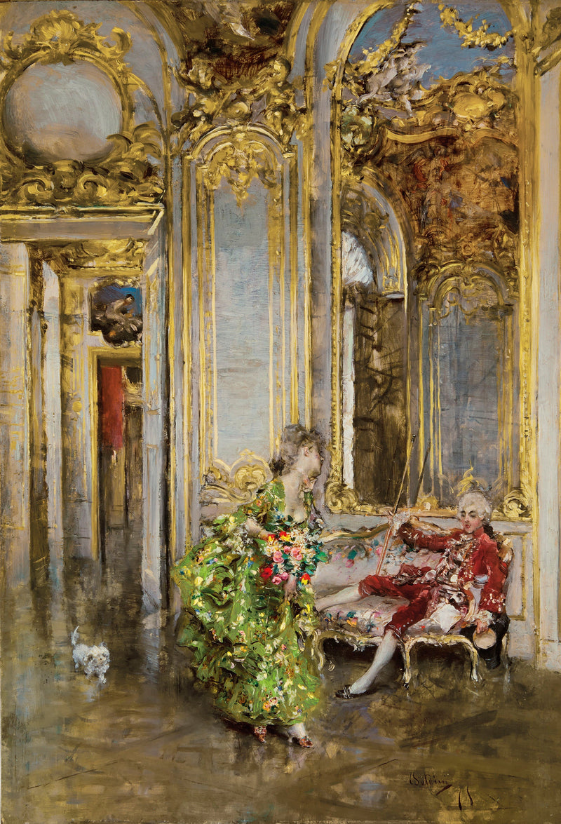 Un ami du marquis - Giovanni Boldini