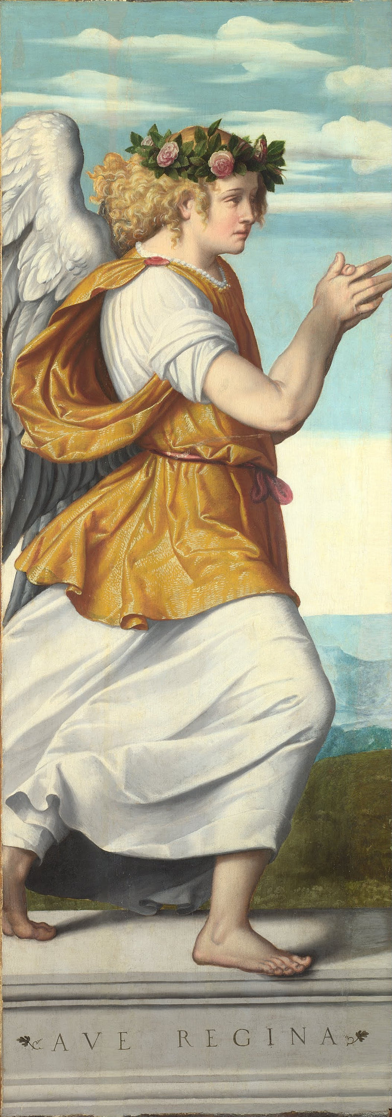 Un ange adorateur - Alessandro Bonvicino