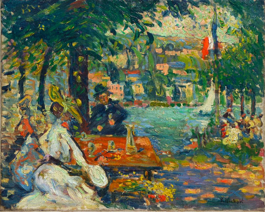 Un après-midi à l'Île aux Cerises - Robert Antoine Pinchon