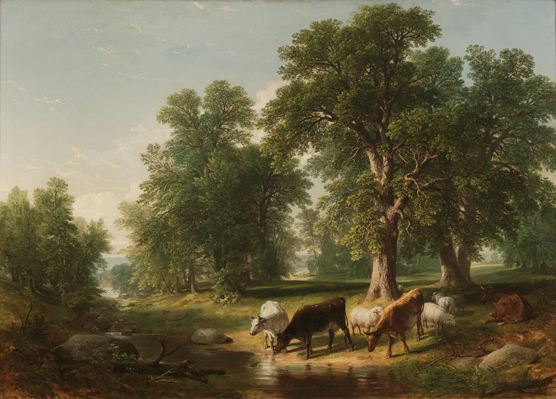 Un après-midi d'été - Asher Brown Durand