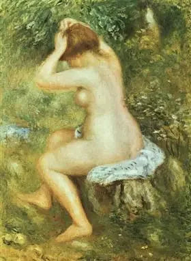 Un baigneur - Pierre-Auguste Renoir