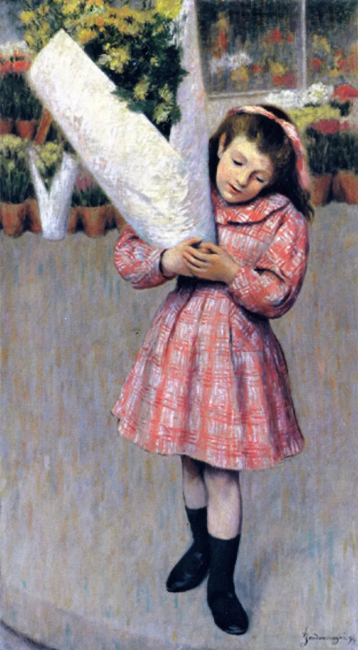 Un bouquet de fleurs - Federico Zandomeneghi