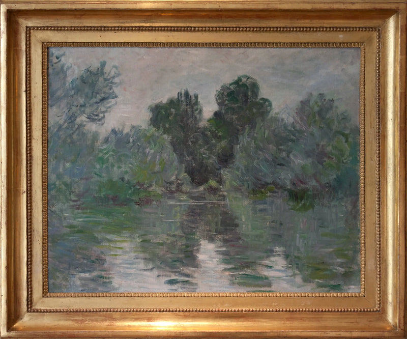Un bras de Seine près de Vétheuil - Claude Monet