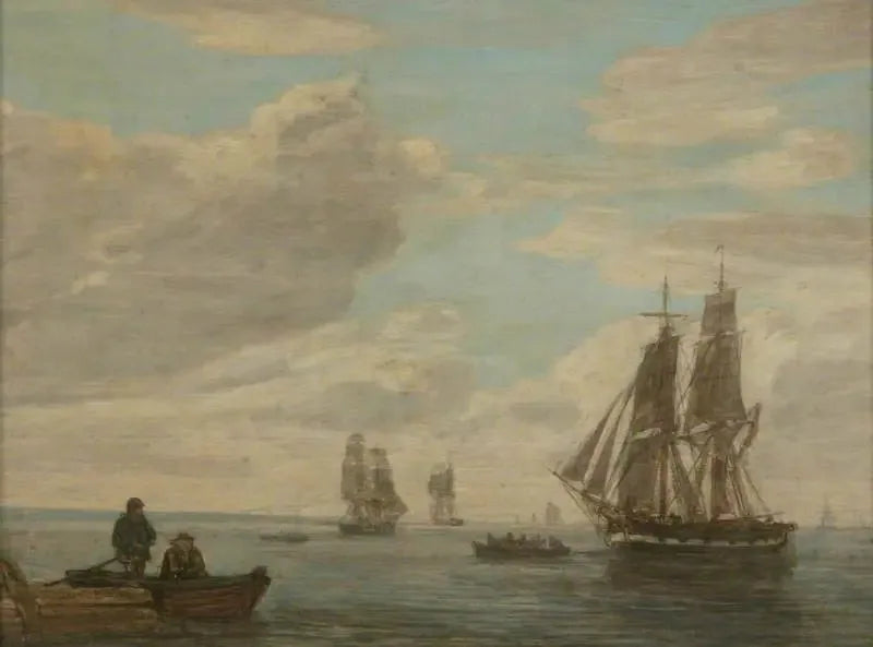 Un calme - Eugène Boudin