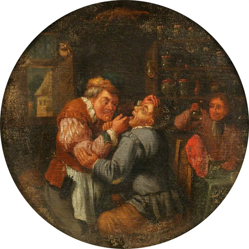 Un chirurgien extrayant une dent - David Teniers le Jeune