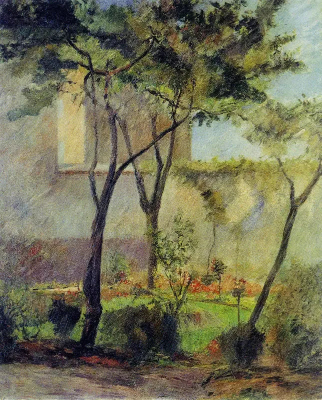 Un coin de jardin, rue Carcel - Paul Gauguin