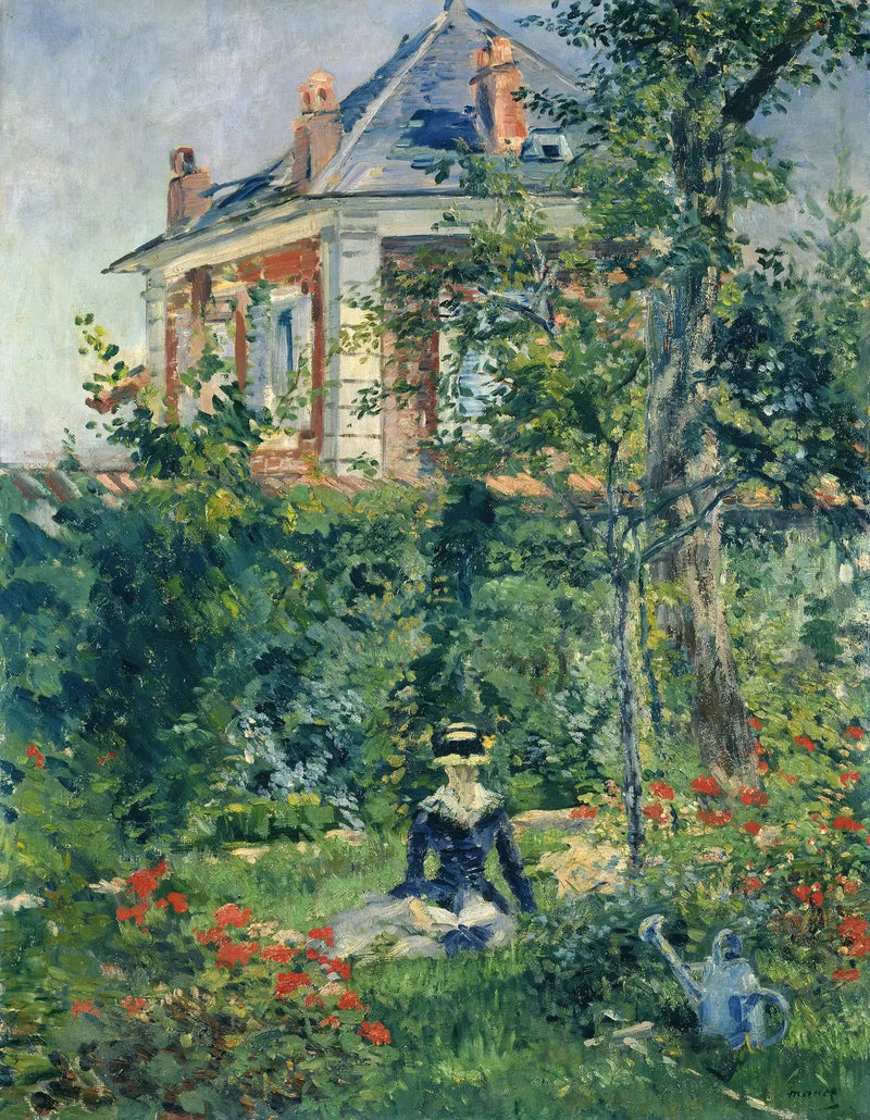 Un Coin du jardin de Bellevue - Édouard Manet