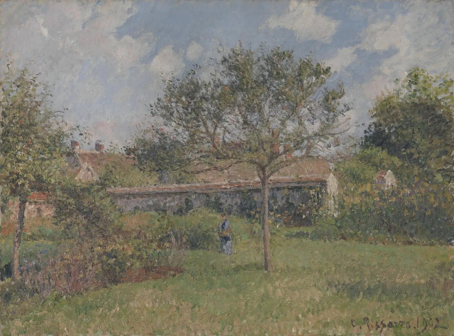 Un Coin du pré à Eragny - Camille Pissarro