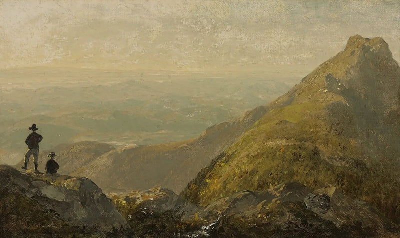Un croquis de la montagne Mansfield - Sanford Robinson Gifford
