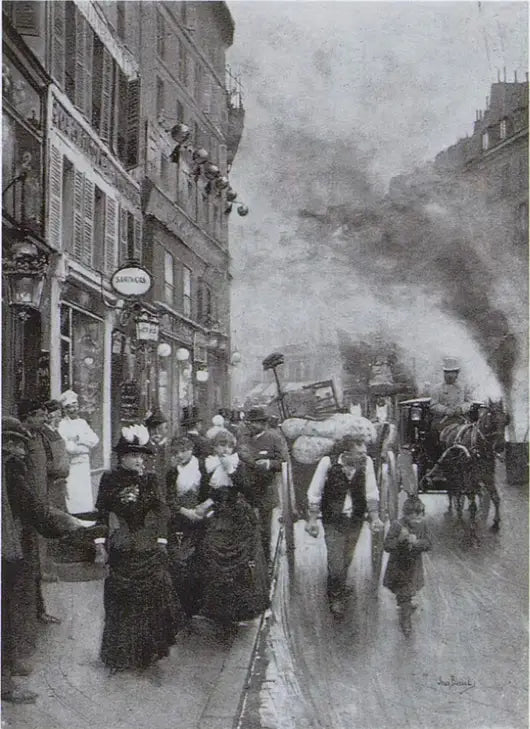 Un déménagement - Jean Béraud