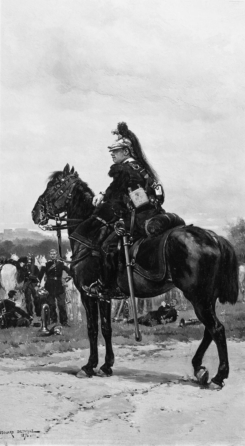 Un dragon à cheval - Édouard Detaille