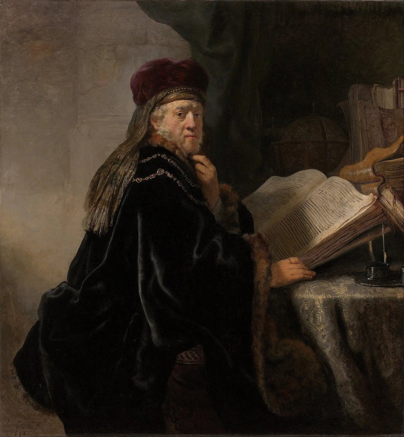 Un érudit dans son bureau - Rembrandt