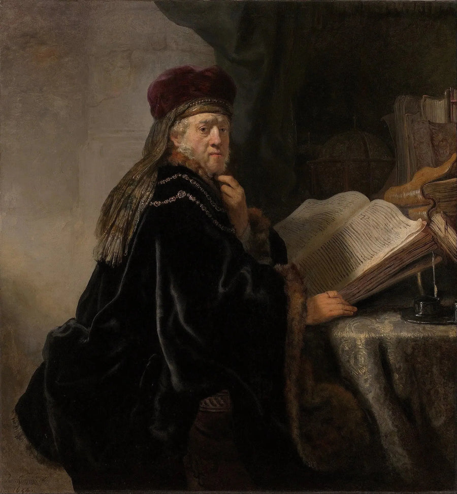 Un érudit dans son bureau - Rembrandt