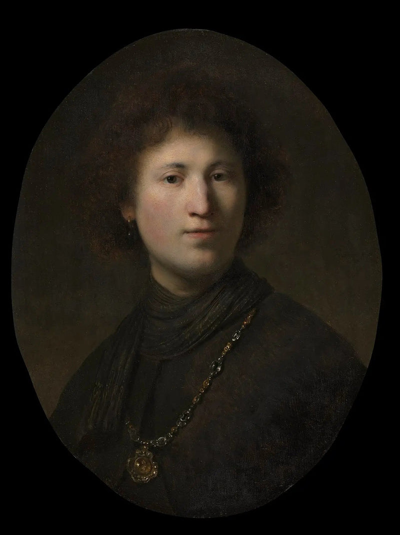 Un jeune homme avec une chaîne - Rembrandt