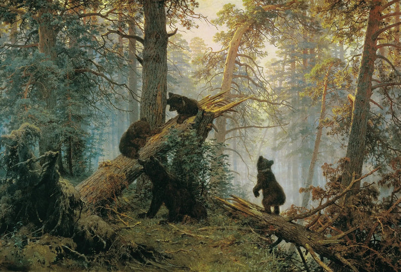 Un matin dans une forêt de pins - Ivan Chichkine