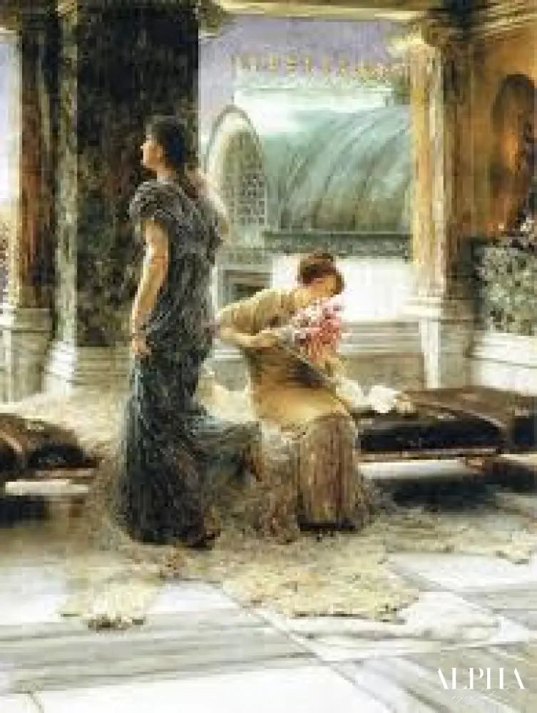 Un message d’amour - Lawrence Alma-Tadema Reproductions de tableaux à la peinture à l’huile