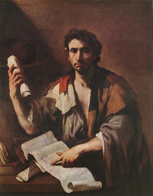 Un philosophe cynique - Luca Giordano