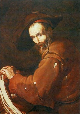 Un philosophe. - Jusepe de Ribera
