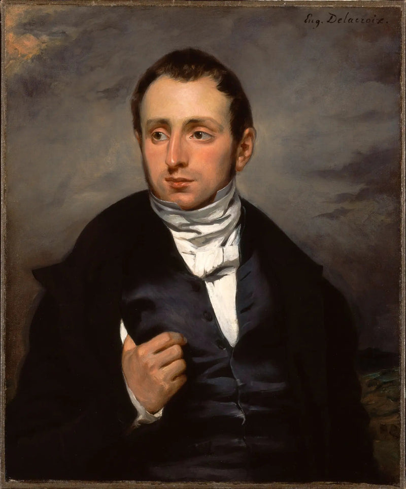 Un portrait du Dr François-Marie Desmaisons - Eugène Delacroix