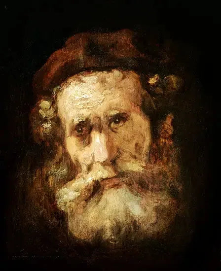 Un rabbin - Rembrandt