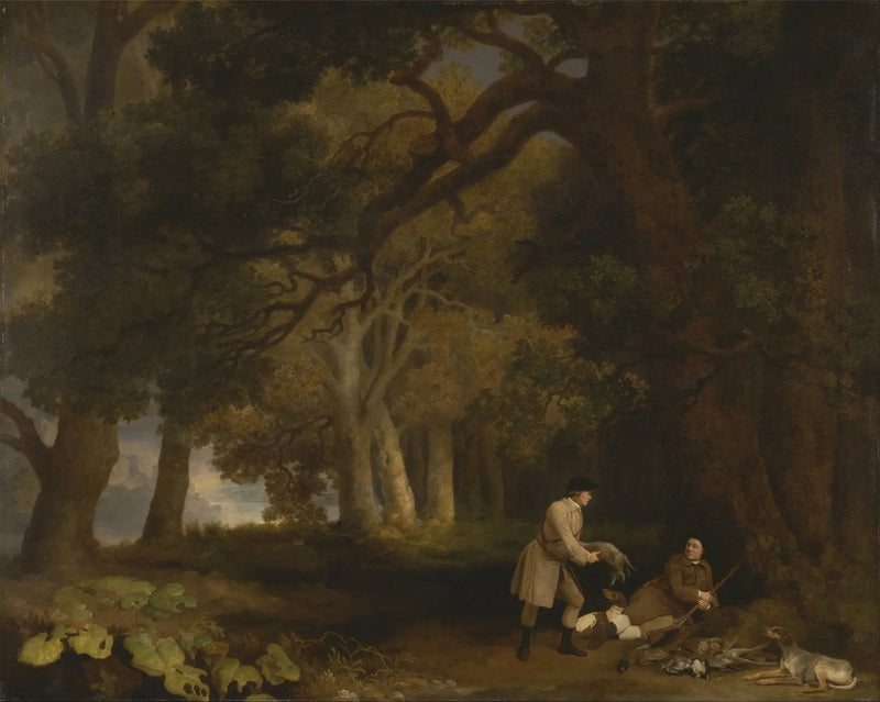 Un repos après la fusillade - George Stubbs