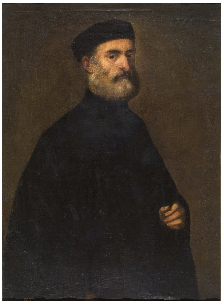 Un sénateur ou un secrétaire vénitien - Jacopo Tintoretto