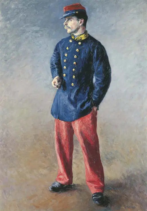 Un soldat - Gustave Caillebotte