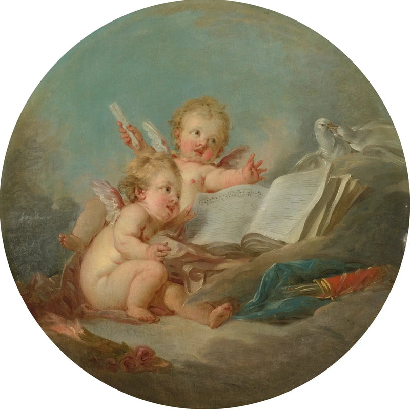 Une allégorie de la musique - François Boucher
