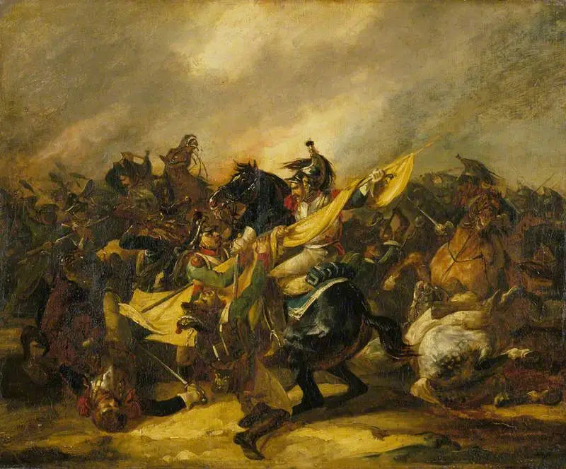 Une charge de cuirassiers - Théodore Géricault