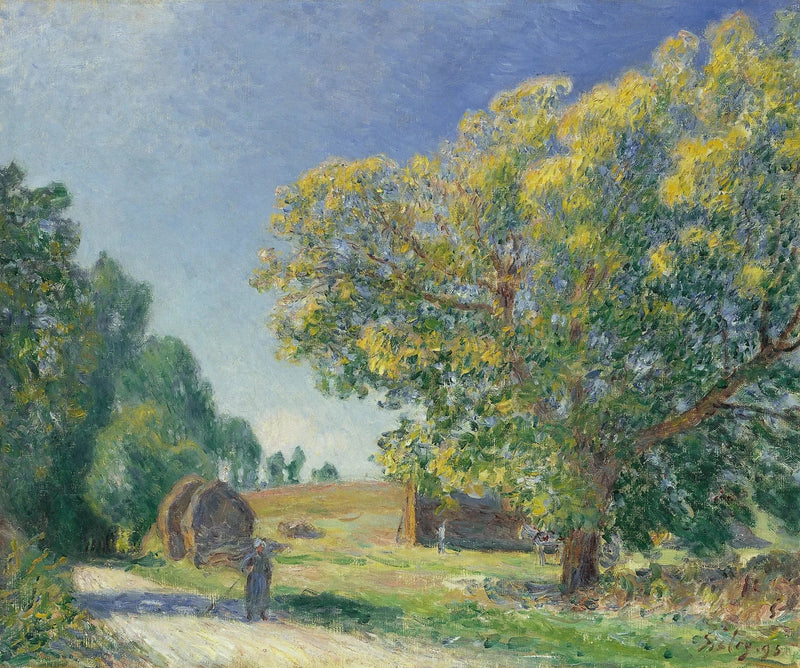 Une clairière forestière - Alfred Sisley