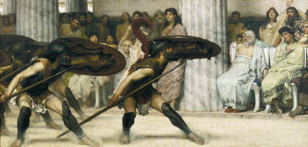 Une danse à la Pyrrhus - Lawrence Alma-Tadema