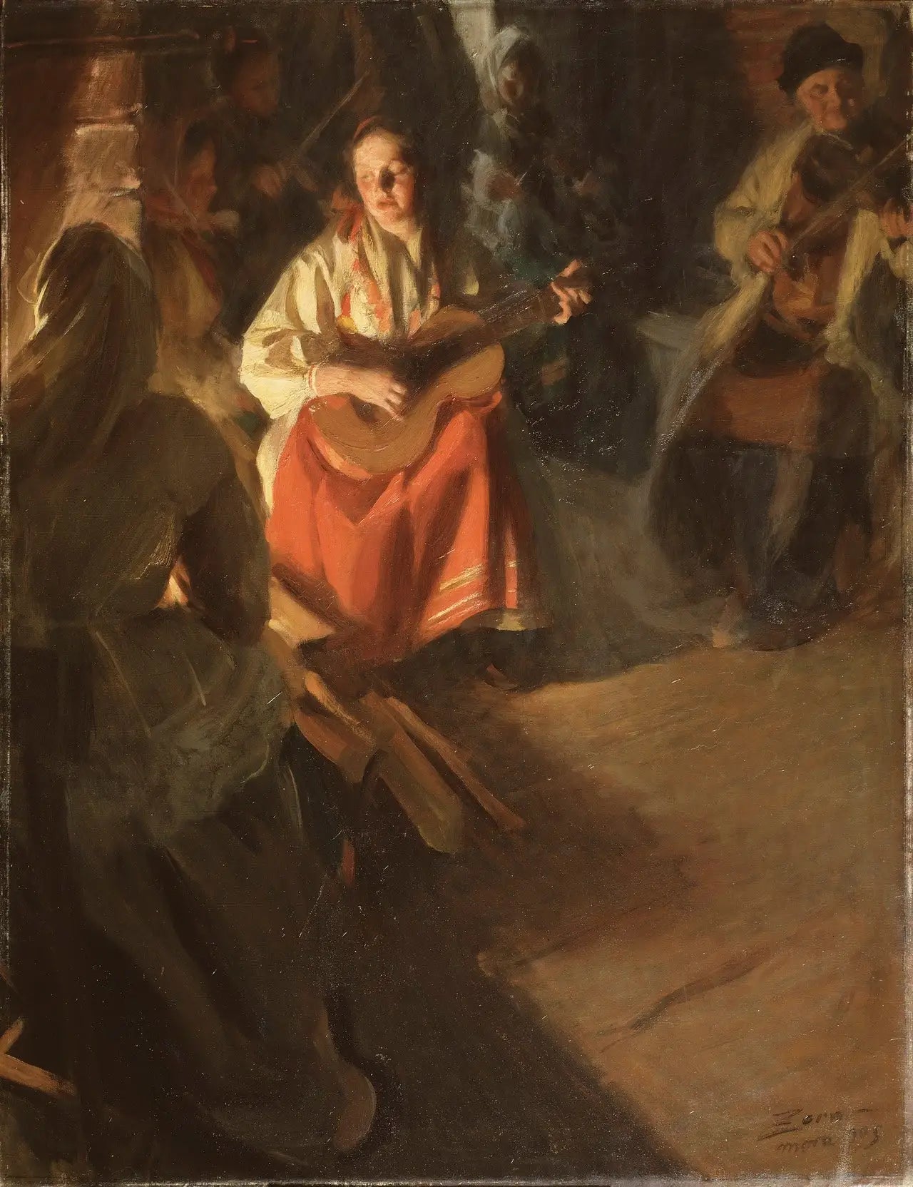 Une famille de musiciens - Anders Zorn - Alpha Reproduction