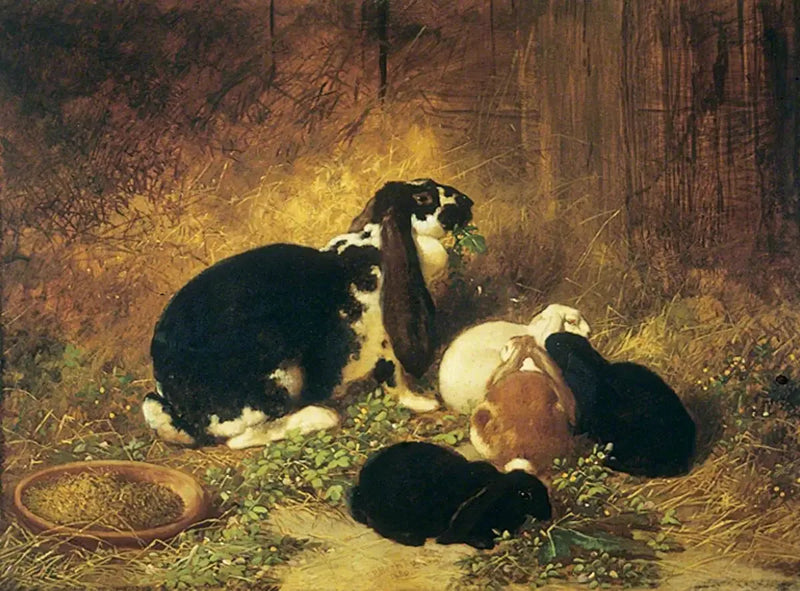 Une famille heureuse - John Frederick Herring, Sr.