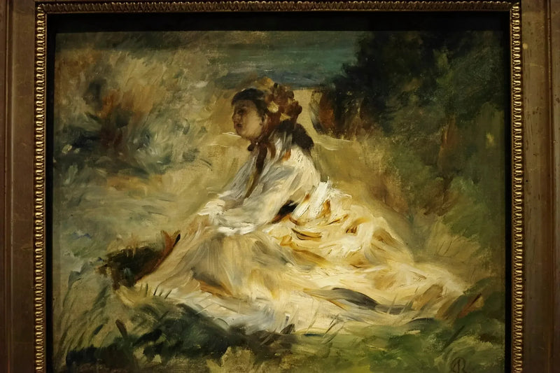 Une femme sur l'herbe (Lise Tréhot) - Pierre-Auguste Renoir