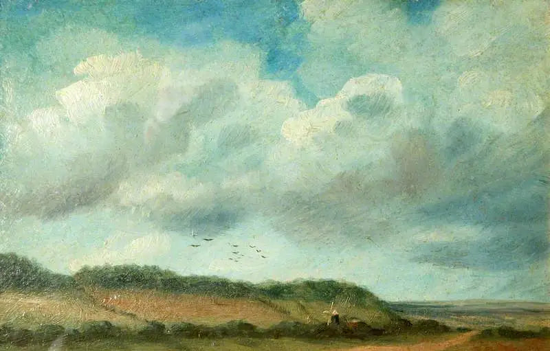 Une journée venteuse - John Constable