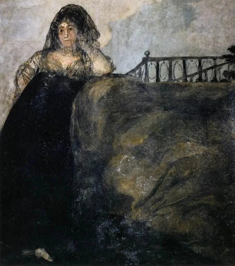 Une manola : Léocadie Zorrilla - Francisco de Goya