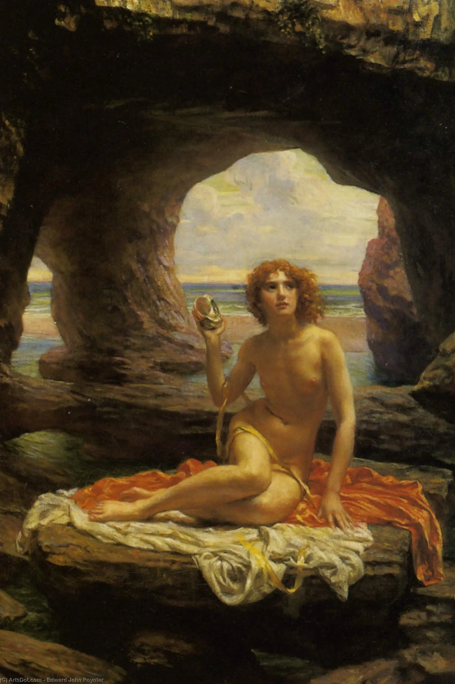 Une marée basse - Edward Poynter