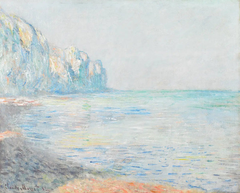 Une matinée brumeuse à Pourville - Claude Monet