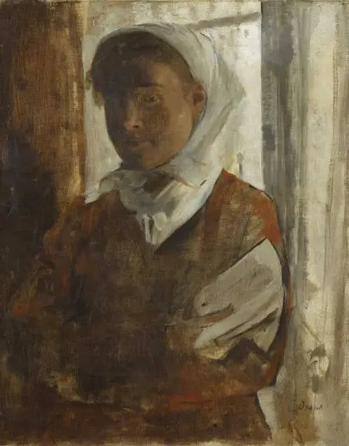 Une paysanne - Edgar Degas
