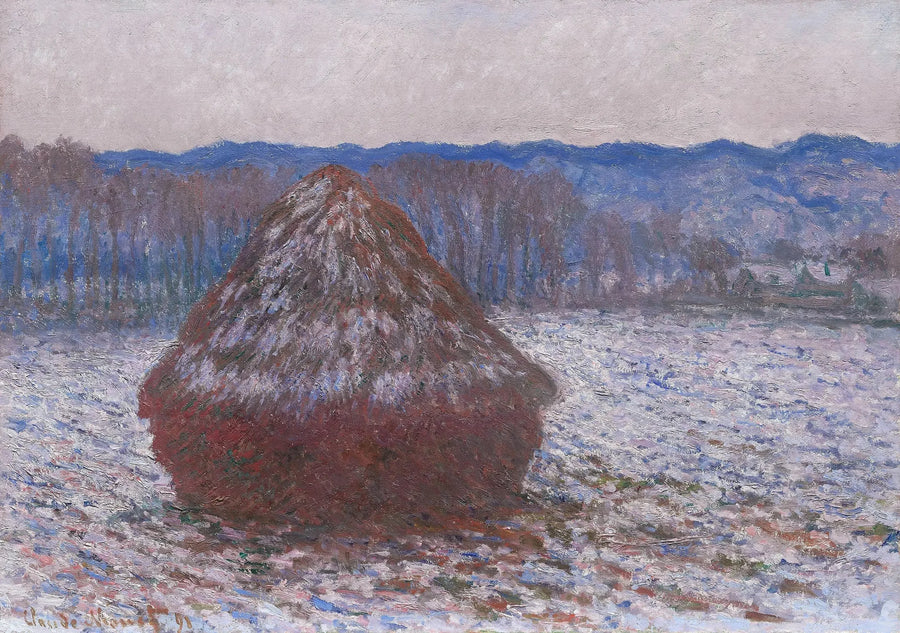 Une pile de blé - Claude Monet