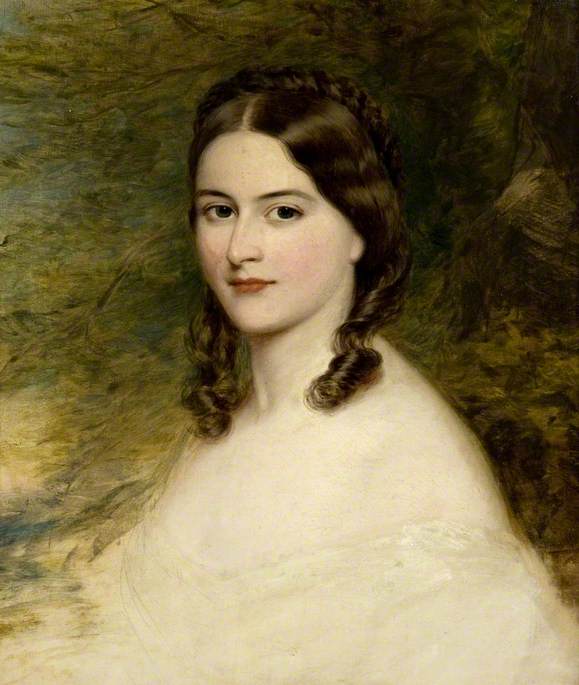 Une princesse royale - William Powell Frith image 1 reproduction d’œuvre d’art à l’huile