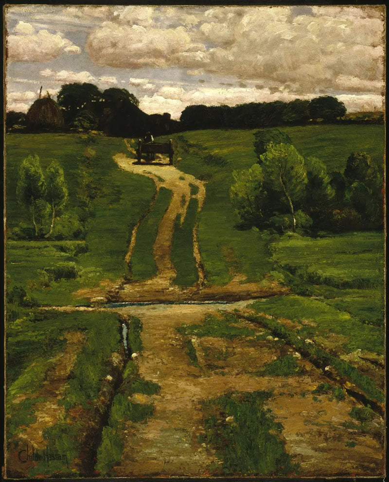 Une route secondaire - Childe Hassam